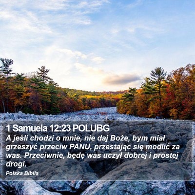 1 Samuela 12:23 POLUBG Bible Verse Image