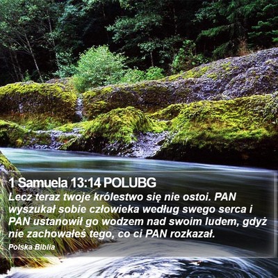 1 Samuela 13:14 POLUBG Bible Verse Image