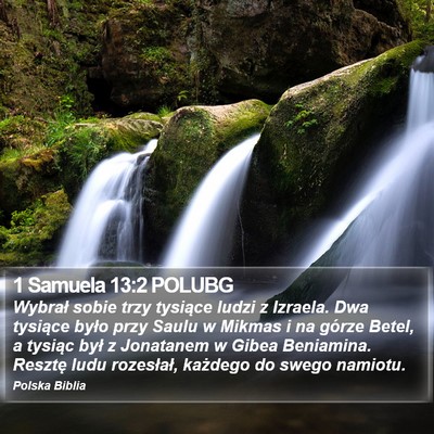 1 Samuela 13:2 POLUBG Bible Verse Image