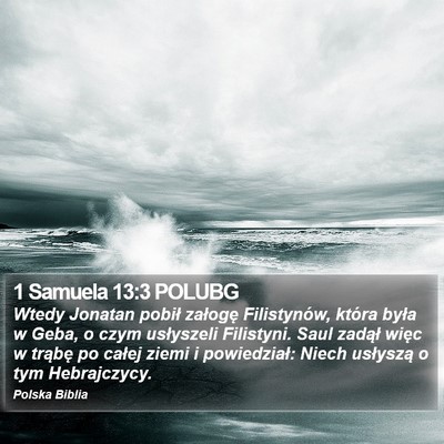 1 Samuela 13:3 POLUBG Bible Verse Image