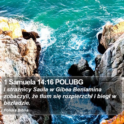 1 Samuela 14:16 POLUBG Bible Verse Image