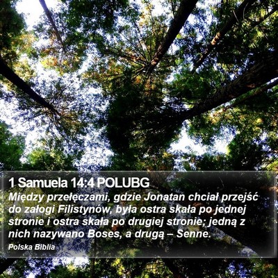 1 Samuela 14:4 POLUBG Bible Verse Image