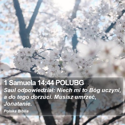1 Samuela 14:44 POLUBG Bible Verse Image
