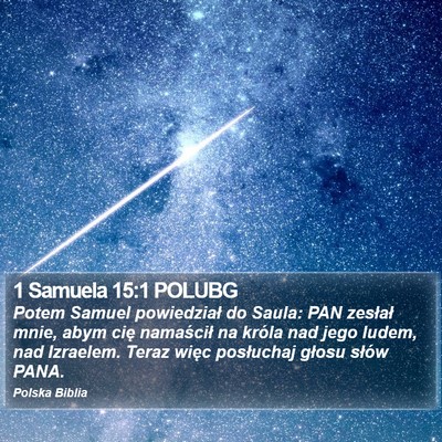 1 Samuela 15:1 POLUBG Bible Verse Image
