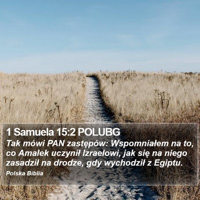 1 Samuela 15:2 POLUBG Bible Verse Image