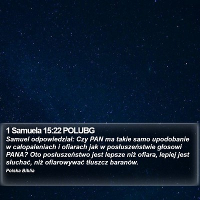 1 Samuela 15:22 POLUBG Bible Verse Image
