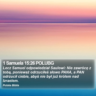 1 Samuela 15:26 POLUBG Bible Verse Image
