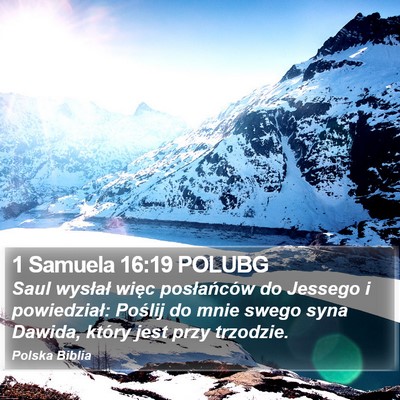 1 Samuela 16:19 POLUBG Bible Verse Image