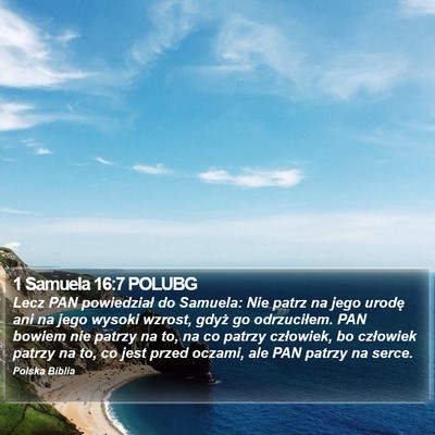 1 Samuela 16:7 POLUBG Bible Verse Image