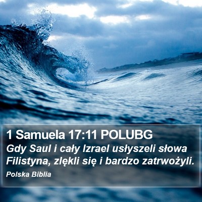 1 Samuela 17:11 POLUBG Bible Verse Image
