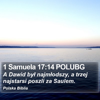 1 Samuela 17:14 POLUBG Bible Verse Image