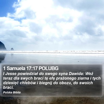 1 Samuela 17:17 POLUBG Bible Verse Image