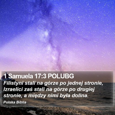 1 Samuela 17:3 POLUBG Bible Verse Image