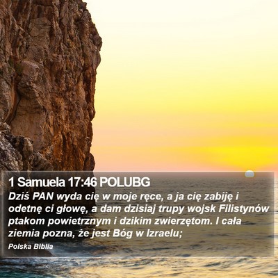 1 Samuela 17:46 POLUBG Bible Verse Image