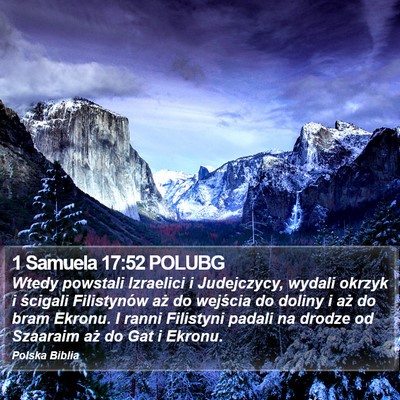 1 Samuela 17:52 POLUBG Bible Verse Image