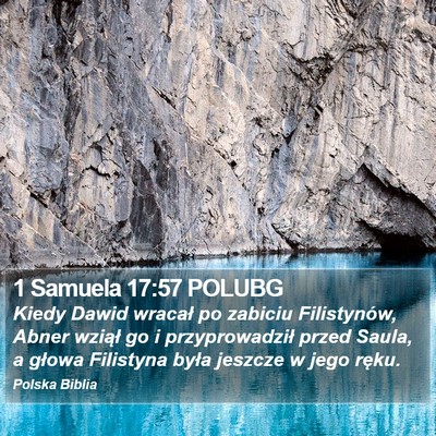 1 Samuela 17:57 POLUBG Bible Verse Image