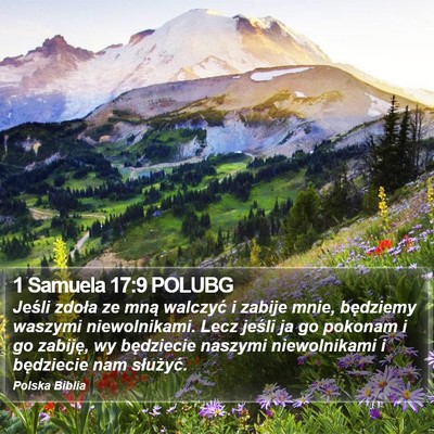 1 Samuela 17:9 POLUBG Bible Verse Image