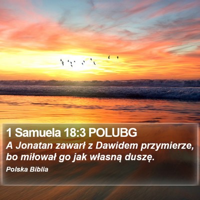 1 Samuela 18:3 POLUBG Bible Verse Image