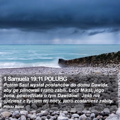 1 Samuela 19:11 POLUBG Bible Verse Image