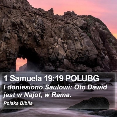 1 Samuela 19:19 POLUBG Bible Verse Image