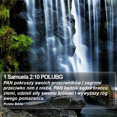 1 Samuela 2:10 POLUBG Bible Verse Image