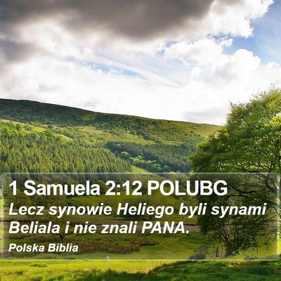 1 Samuela 2:12 POLUBG Bible Verse Image