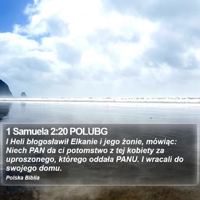 1 Samuela 2:20 POLUBG Bible Verse Image