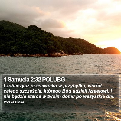 1 Samuela 2:32 POLUBG Bible Verse Image