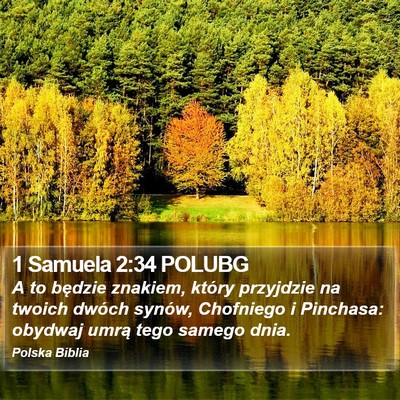 1 Samuela 2:34 POLUBG Bible Verse Image