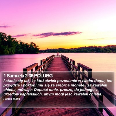1 Samuela 2:36 POLUBG Bible Verse Image