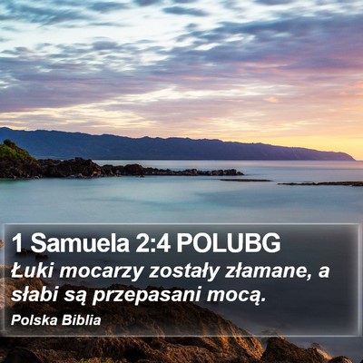 1 Samuela 2:4 POLUBG Bible Verse Image