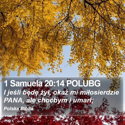 1 Samuela 20:14 POLUBG Bible Verse Image