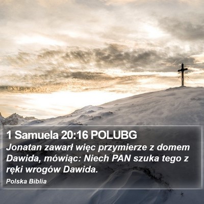 1 Samuela 20:16 POLUBG Bible Verse Image