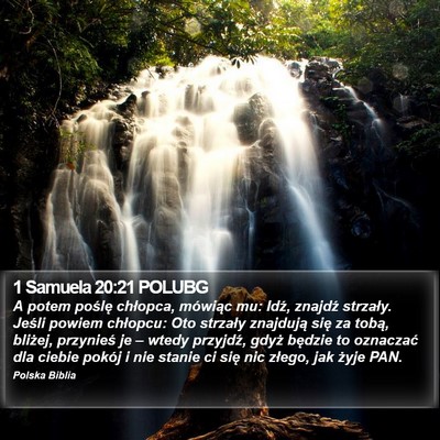 1 Samuela 20:21 POLUBG Bible Verse Image