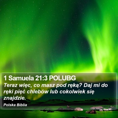 1 Samuela 21:3 POLUBG Bible Verse Image