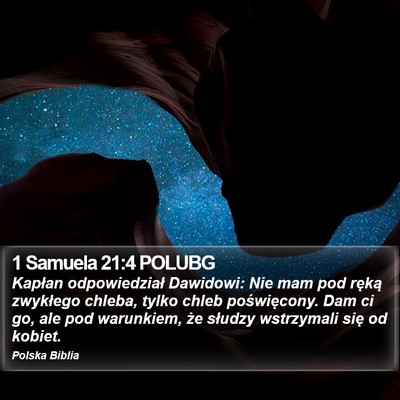 1 Samuela 21:4 POLUBG Bible Verse Image