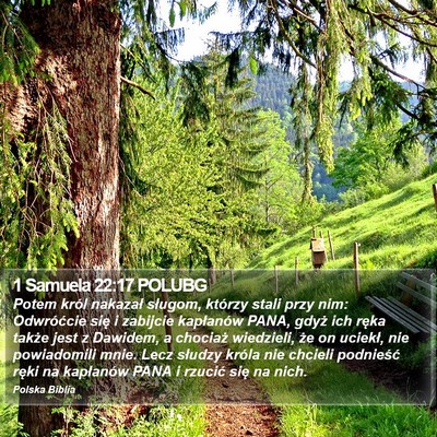 1 Samuela 22:17 POLUBG Bible Verse Image