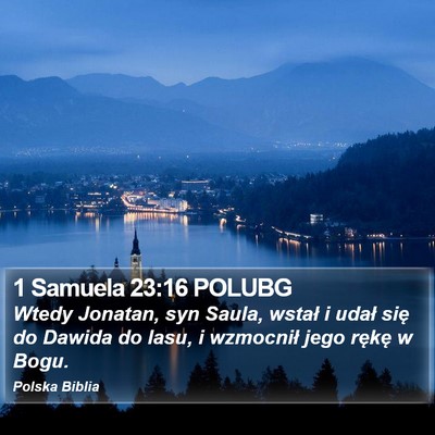 1 Samuela 23:16 POLUBG Bible Verse Image