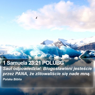 1 Samuela 23:21 POLUBG Bible Verse Image