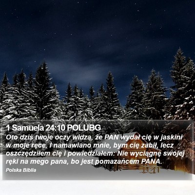 1 Samuela 24:10 POLUBG Bible Verse Image
