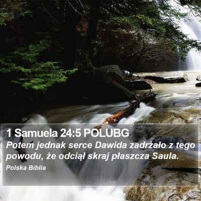 1 Samuela 24:5 POLUBG Bible Verse Image