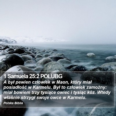 1 Samuela 25:2 POLUBG Bible Verse Image