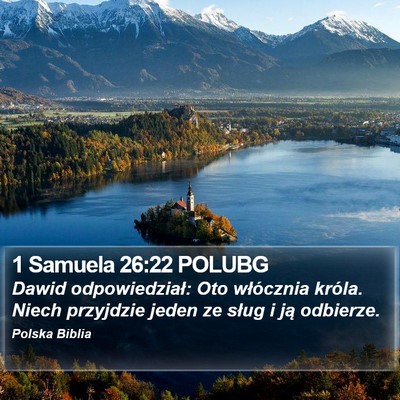 1 Samuela 26:22 POLUBG Bible Verse Image