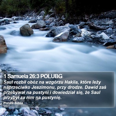 1 Samuela 26:3 POLUBG Bible Verse Image