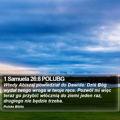 1 Samuela 26:8 POLUBG Bible Verse Image