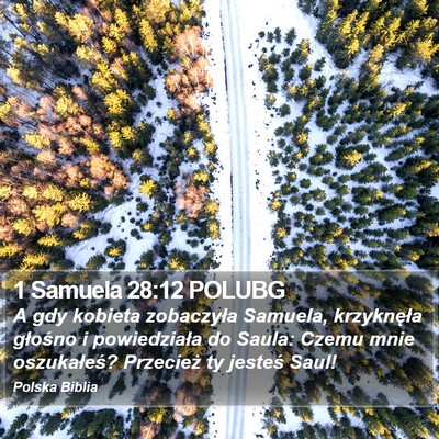 1 Samuela 28:12 POLUBG Bible Verse Image