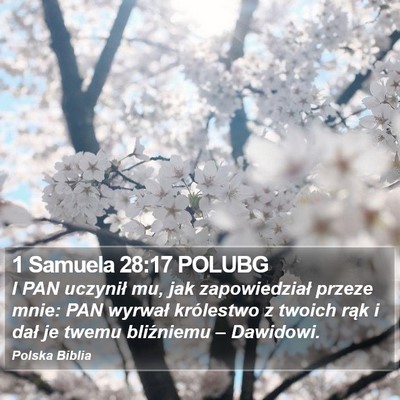 1 Samuela 28:17 POLUBG Bible Verse Image