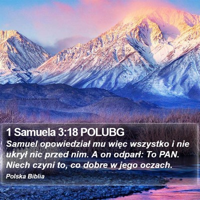 1 Samuela 3:18 POLUBG Bible Verse Image