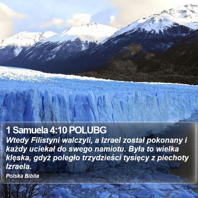 1 Samuela 4:10 POLUBG Bible Verse Image