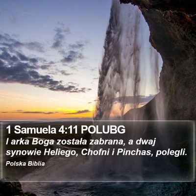 1 Samuela 4:11 POLUBG Bible Verse Image
